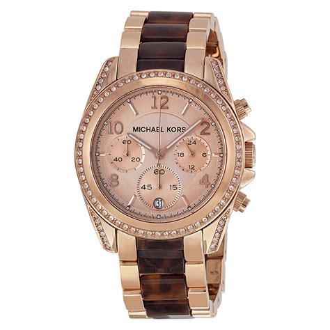 michael kors rose gold watch dillards|rose gold watch with numbers.